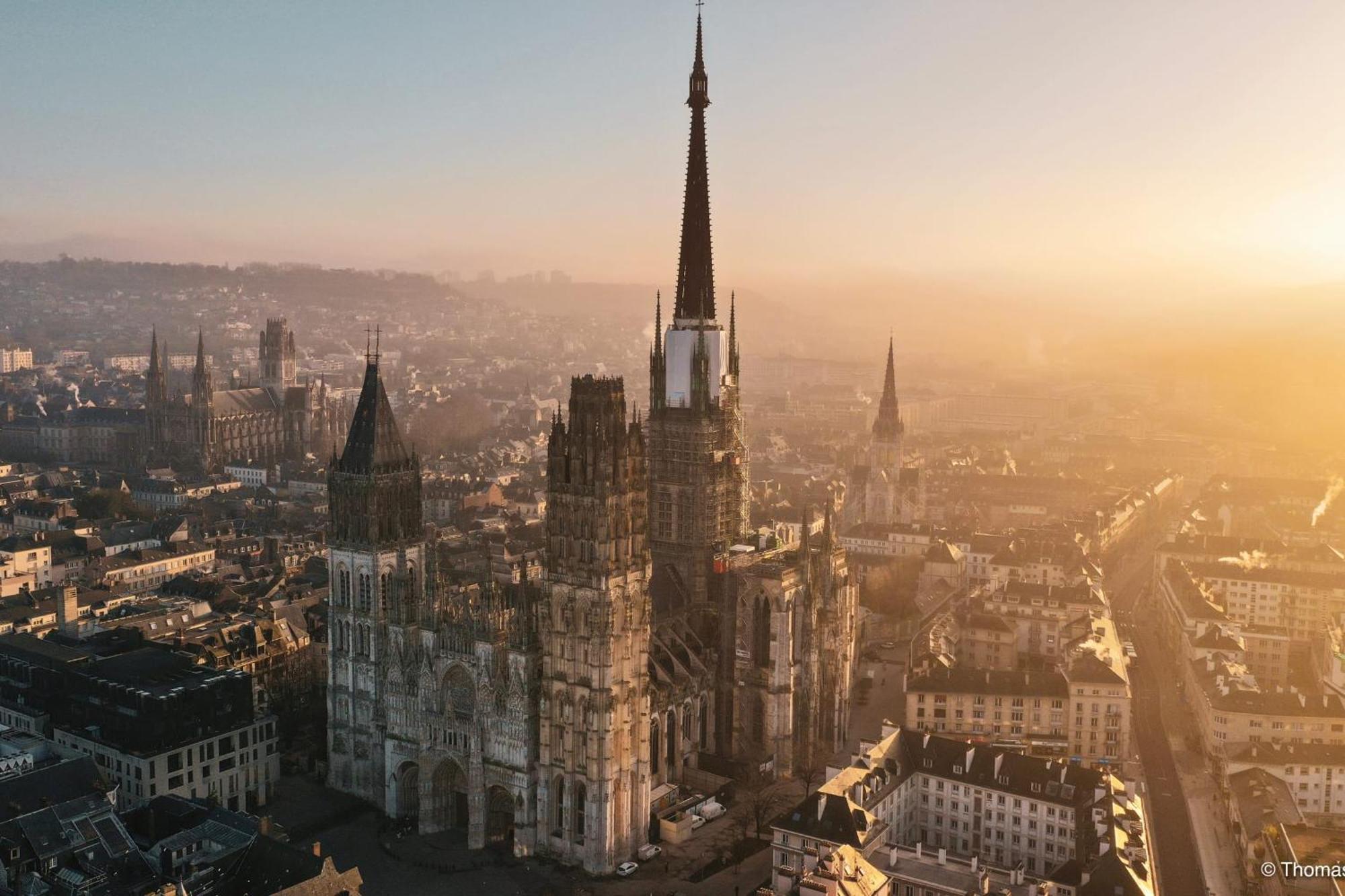 Le Ravissant Merveilleux F3 Avec Vue A Rouen Kültér fotó